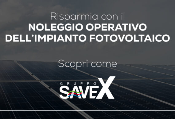 Noleggio Operativo di un impianto fotovoltaico per aziende